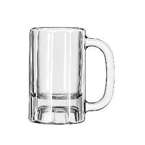 SEPSMWLIB5019 - Libbey Beer Mug - Paneled - 10 Ounce