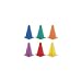 Champion Sports 9 Inch Colored Cones - Set of 6