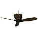 Fanimation B2000CP / HA25ML / MA25BL Treventi Ceiling Fan in Black with Malawi Housing