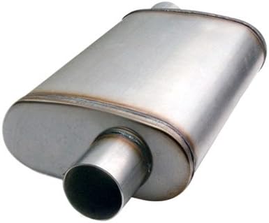 S-K Speed ETC Stainless Steel Performance Muffler - 2" - Offset/Offset