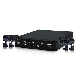 4 Channel Component Security Bundle with 160GB Hard Drive DVR and 4 CCD Color Cameras by Lorex