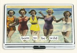 born to be wild ID Case by anne taintor