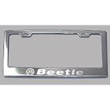 Volkswagen Beetle Chrome License Plate Frame 