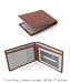 Stewart Stand Tan Leather Exterior Bi-Fold Wallet with Id Window & Straight Card Slots