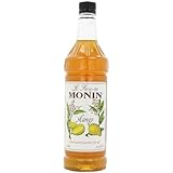 Monin Flavored Syrup, Mango, 33.8-Ounce Plastic Bottles (Pack of 4)