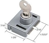 CRL Sliding Window and Door Lock, Keyed