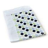 Groovy Blue Large Dot Yummy Blanket