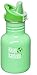 Klean Kanteen 12oz Kid Kanteen Stainless Steel Sport Bottle, Single Wall and Leak Resistant Sport Cap 3.0 (NEW 2018)