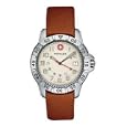 Wenger Men's Swiss Made Mountaineer Leather Strap Watch 72613