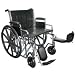 K7 wheelchair 22" rem. desk arms, SAFR's Manual WheelchairColor: Black/Chrome