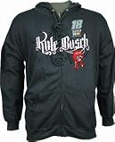 Kyle Busch Full Zip Hoodie Full Zip Sweatshirt