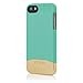 Incipio Edge Chrome Case for iPhone 5/5s - Retail Packaging - Teal with Chrome Gold