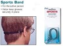 Sports Band - Elastic Eyeglass Holder for Active People