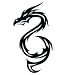 DRAGON 5 Temporary Tattoo 2.5x3.5