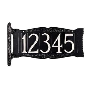 4 Address Number Post Sign by 