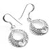 Winged Sterling Silver Spread Out Phoenix Wing Earrings