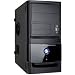 Clevery/クレバリー microATXミニタワーケース CB-CA04M-BKⅡ ブラック