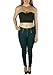 Sidecca Women's Retro Rockabilly 8-Button High Waist Pant