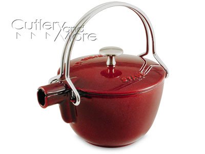 Staub La Theiere Round Tea Kettle - Grenadine