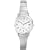 Timex Women's Easy Reader Silver-Tone Expansion Band Stainless Steel Bracelet Watch #T2H371