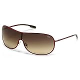 Smith Arcade Sunglasses - Red - Brown Gradient - ARTRBRGRD