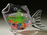 Handblown Glass Fish Bowl - Medium