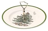 Spode Christmas Tree Single Tier Tidbit Tray