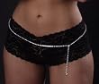 Belly Chain Austrian Crystal Rhinestone 39" SeXy Clubing Beach Wear