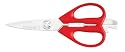 Mundial 5100 Series Take-A-Part Kitchen Shears, Red