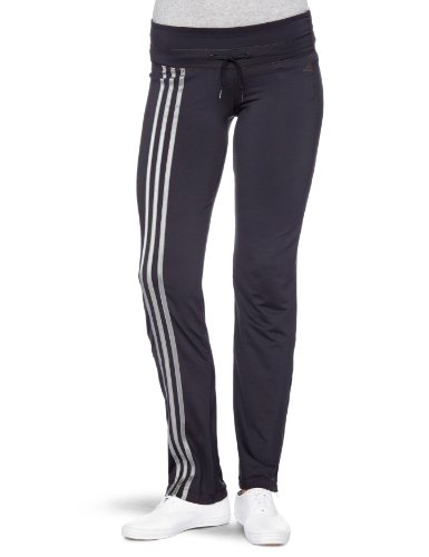 Adidas Damen Trainingshose CL Q4 slim knit, phantom s09/black silver met.s10, 36, P90621 Preisvergleich