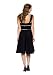 Elegantes Luxus Abend Cocktail Kleid, Farbe schwarz, Gr.44 schwarz