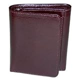Jack Georges Sienna Collection Tri-Fold Leather Wallet by Jack Georges