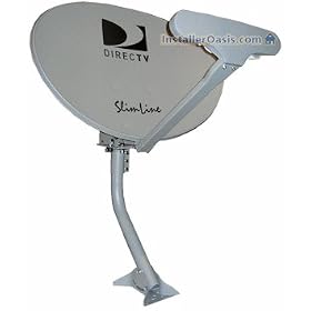 Click here to buy DIRECTV Five LNB Ka Ku Slim Line Dish Antenna.