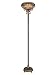 Dale Tiffany TR10093 Dragonfly Torchiere Lamp, Antique Golden Sand and Art Glass Shade