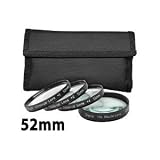 NEEWER® 52mm 4pc Close-Up Kit Macro Lenses For Nikon D40 D40X D60 & All Other 52mm Lenses