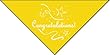 Perfect Petzzz 'Congratulations' Bandana