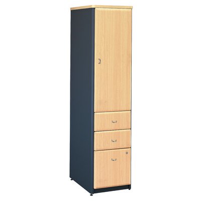 Bush Furniture Series A: Hansen Cherry Vertical Locker On Sale