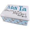 Gifts for Men - Man Tin - leads, screws & other pointless stuff I must keep - ideal gift for him