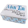 Gifts for Men - Man Tin - leads, screws & other pointless stuff I must keep - ideal gift for him