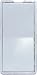 Simply Automated ZS11-W Custom Series Single Faceplate, White
