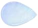 10X7MM PEAR SHAPE AUSTRALIAN CRYSTAL OPAL
