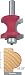 Freud 82-514 1/2-Inch Radius Half Round Router Bit with Bearing with 1/2-Inch Shank