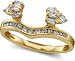 1/3 ctw Diamond Eternity Wrap in 14K Yellow Gold