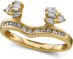 1/3 ctw Diamond Eternity Wrap in 14K Yellow Gold