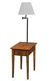 310Q2CYqDbL. SL160  andon lights|End Table with Lamp (Candleglow) (57H x 15W x 24D)