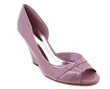 PLEATED PEEP TOE WEDGE