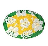 SURF RUG/MAT - SKIM BOARD 24X36 YELLOW GREEN HAWAII