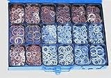 Eigenschaften Schraubenvertrieb Ingo Korte  / 650-teiliges Dichtringe Sortiment im Stahlblechkoffer für den Profihandwerker