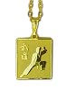 Budo Gold-plated Pendant