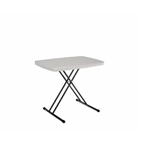 Lifetime, Personal Table, 30 x 20 Molded Top, Almond color finish from Folding Picnic Tables